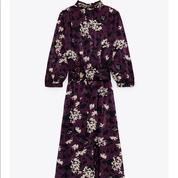 Zara Floral Print Dress - Picture 7 of 9